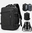Rucsac de voiaj cu compresie prin vacuum, extensibil, de 40L, cu compartiment pentru laptop