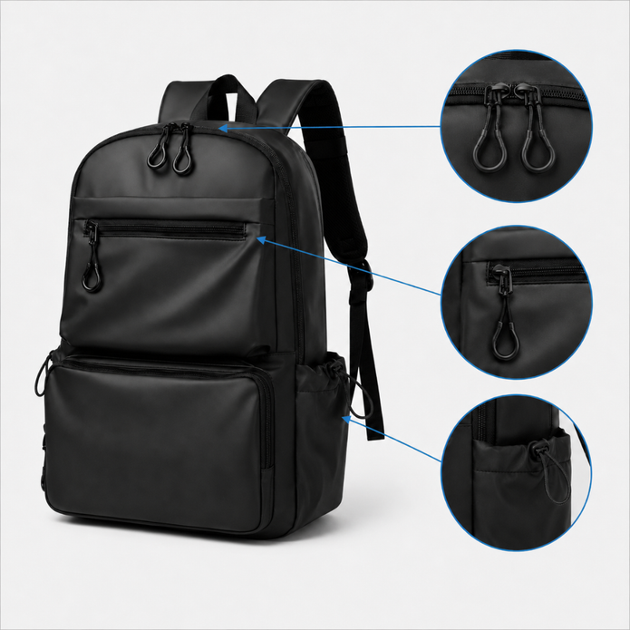 14 Inch Computer Backpack - Simple Durable Travel & School Bag