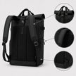 Expandable Roll-Top Travel Backpack with 15.6 Inch Laptop Compartment