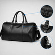 PU Leather Travel Duffel Bag - Versatile Weekender