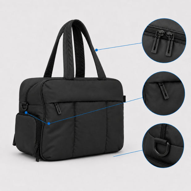 Large Capacity Duffel Bag with Dry-Wet Separation Compartment