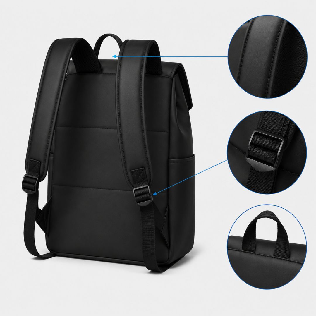 16 Inch Urban Business Backpack - Waterproof Laptop Rucksack
