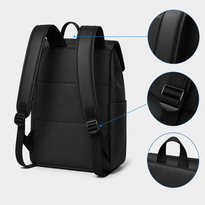 16 Inch Urban Business Backpack - Waterproof Laptop Rucksack