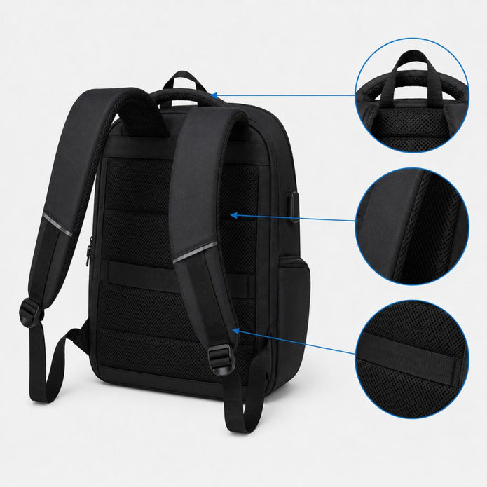 Anti-Theft Business Backpack with Laptop Compartment