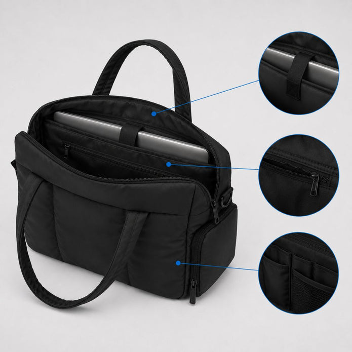 Large Capacity Duffel Bag with Dry-Wet Separation Compartment