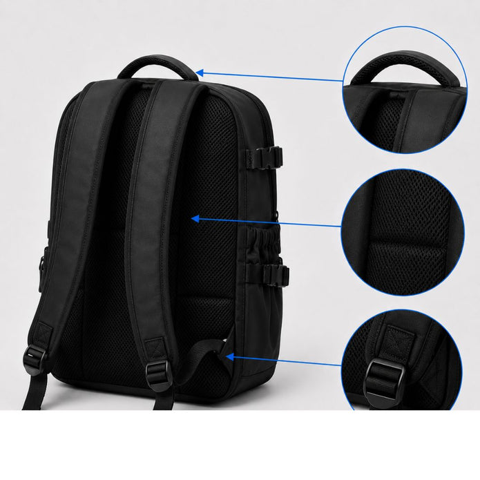 Expandable Vacuum Travel Backpack - Large Capacity Softback Design