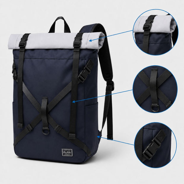 Multifunctional Waterproof Backpack - Hiking, Travel & Camping