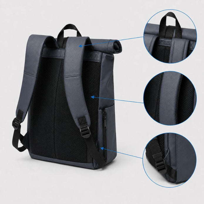 Anti-Theft Laptop Backpack - Lightweight Foldable Daypack