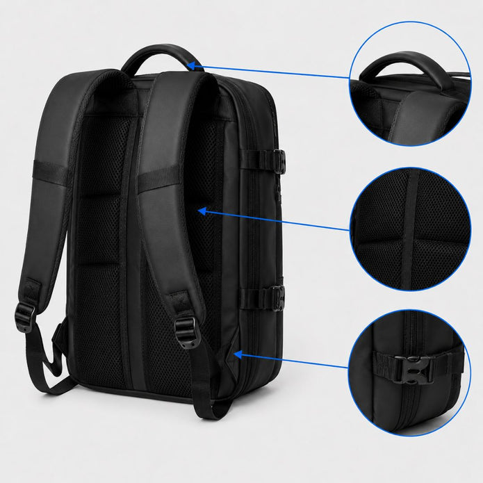 Everyday Travel Backpack - Lightweight Daily Carry