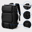 Large Capacity Travel Backpack with Shoe Compartment - 17.3 Inch Laptop Carry-On