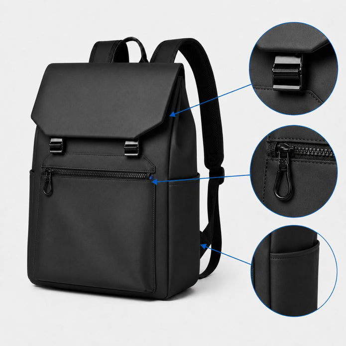 16 Inch Urban Business Backpack - Waterproof Laptop Rucksack