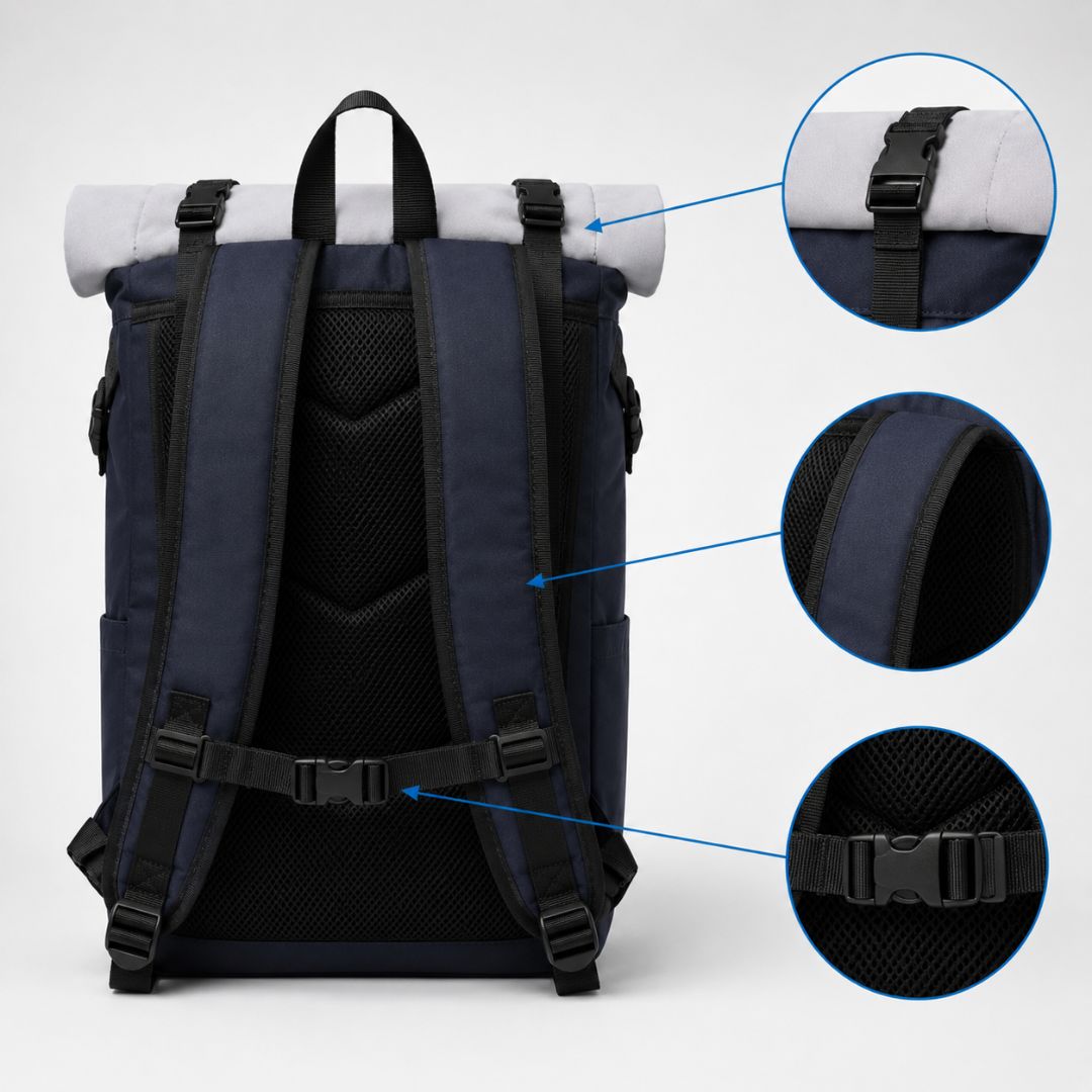 Multifunctional Waterproof Backpack - Hiking, Travel & Camping