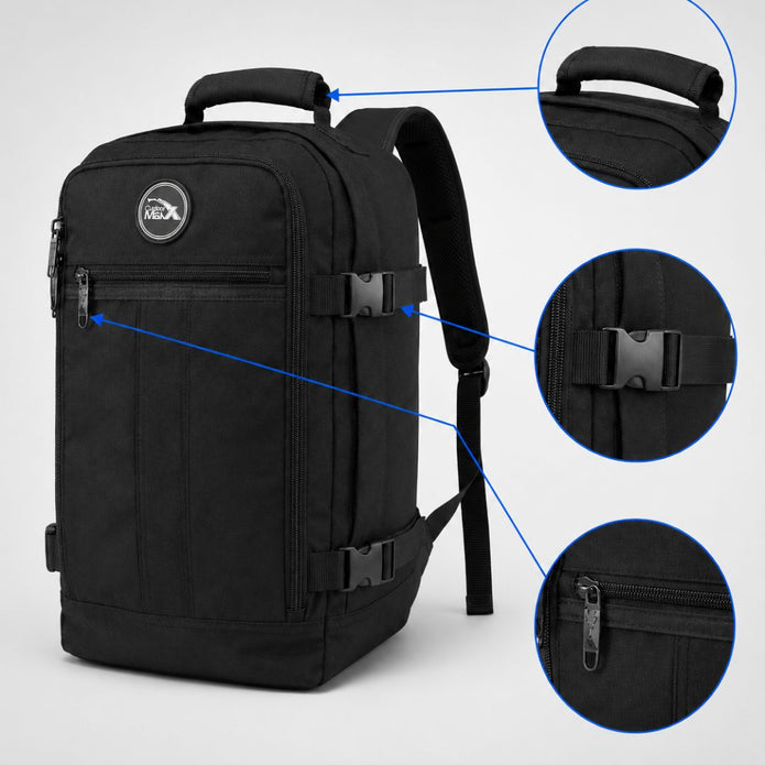 Compact 30-Litre Under-Seat Travel Backpack - Carry-On Lightweight