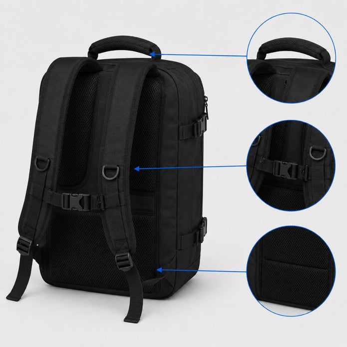 Compact 30-Litre Under-Seat Travel Backpack - Carry-On Lightweight
