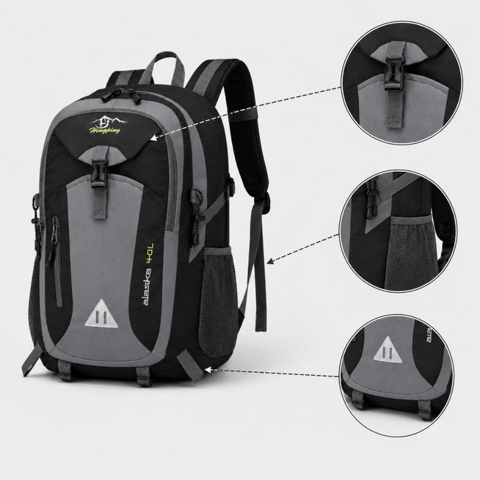 Anti-Theft Mountaineering Waterproof Backpack - Outdoor Camping & Hiking