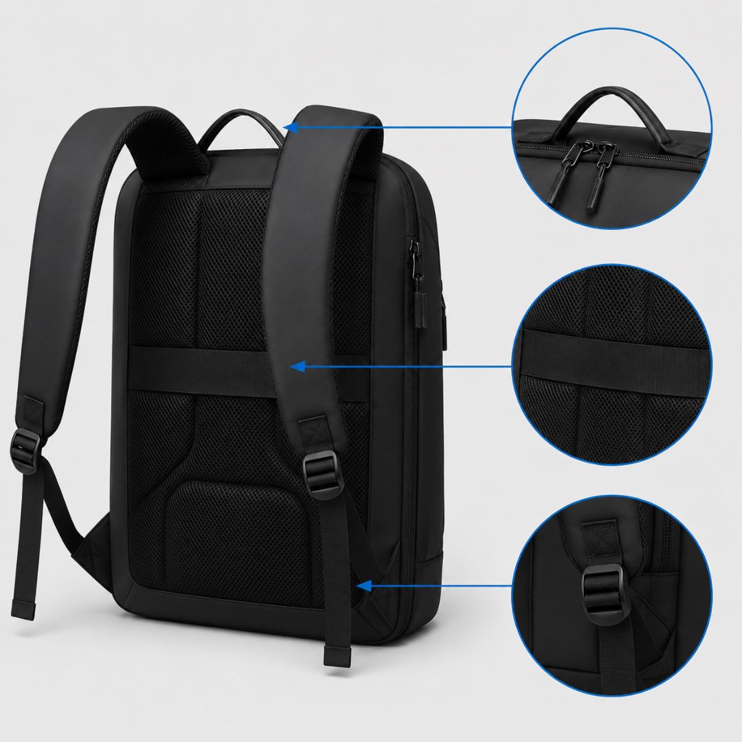 Soft Lightweight Waterproof Laptop Backpack