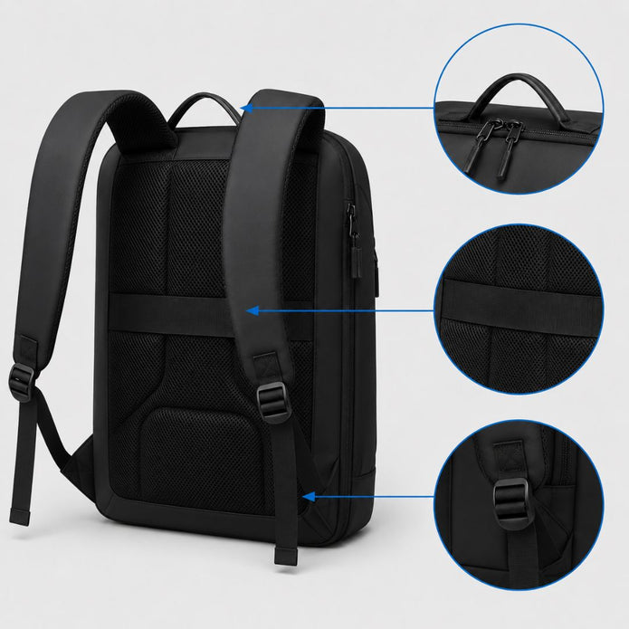Soft Lightweight Waterproof Laptop Backpack