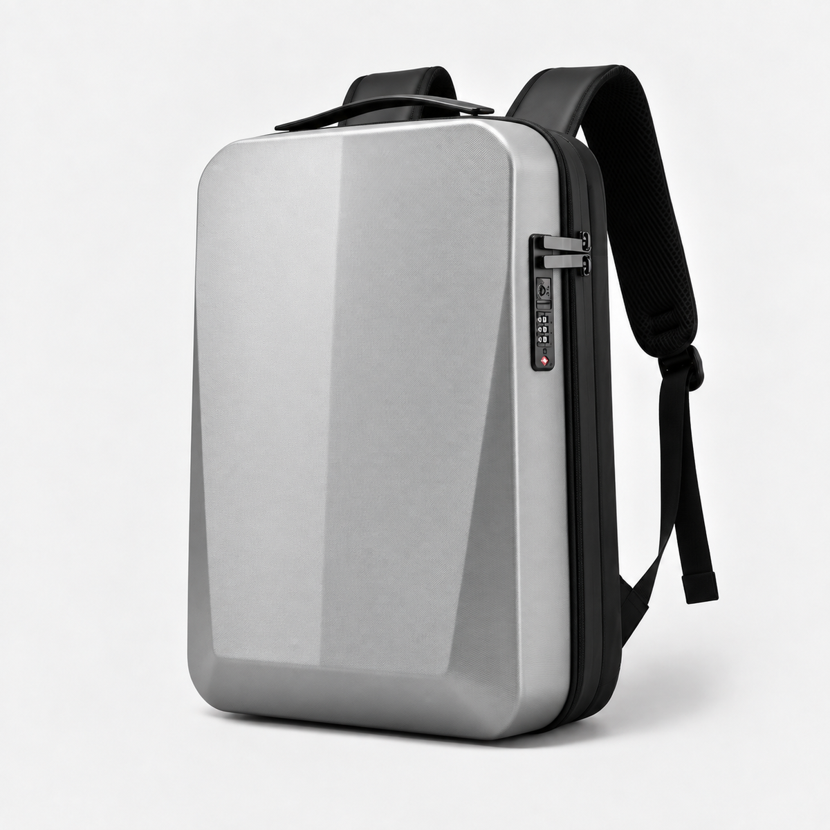 Hard Shell Anti-Theft Expandable Laptop Backpack 17 Inch Waterproof Commuter Bag