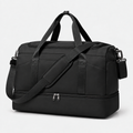 Multifunctional 43L Travel Duffel Bag with Trolley Sleeve, Shoe Pocket & Dry Wet Separation