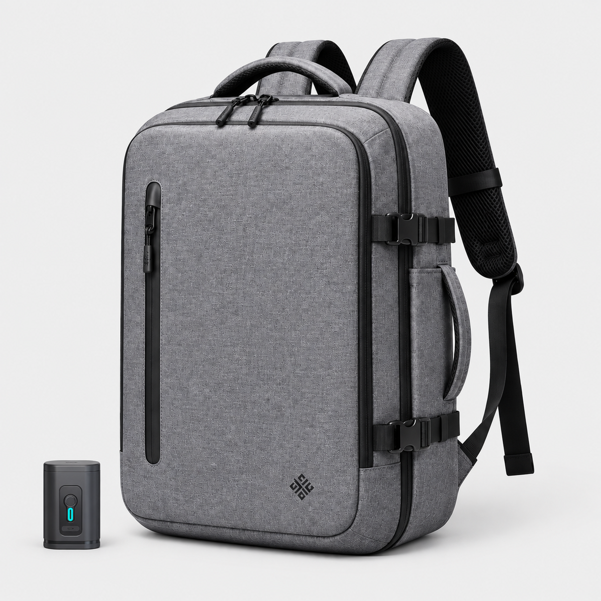 15.6-Inch Laptop Vacuum Compression Travel Backpack - Convertible Carry-On Bag