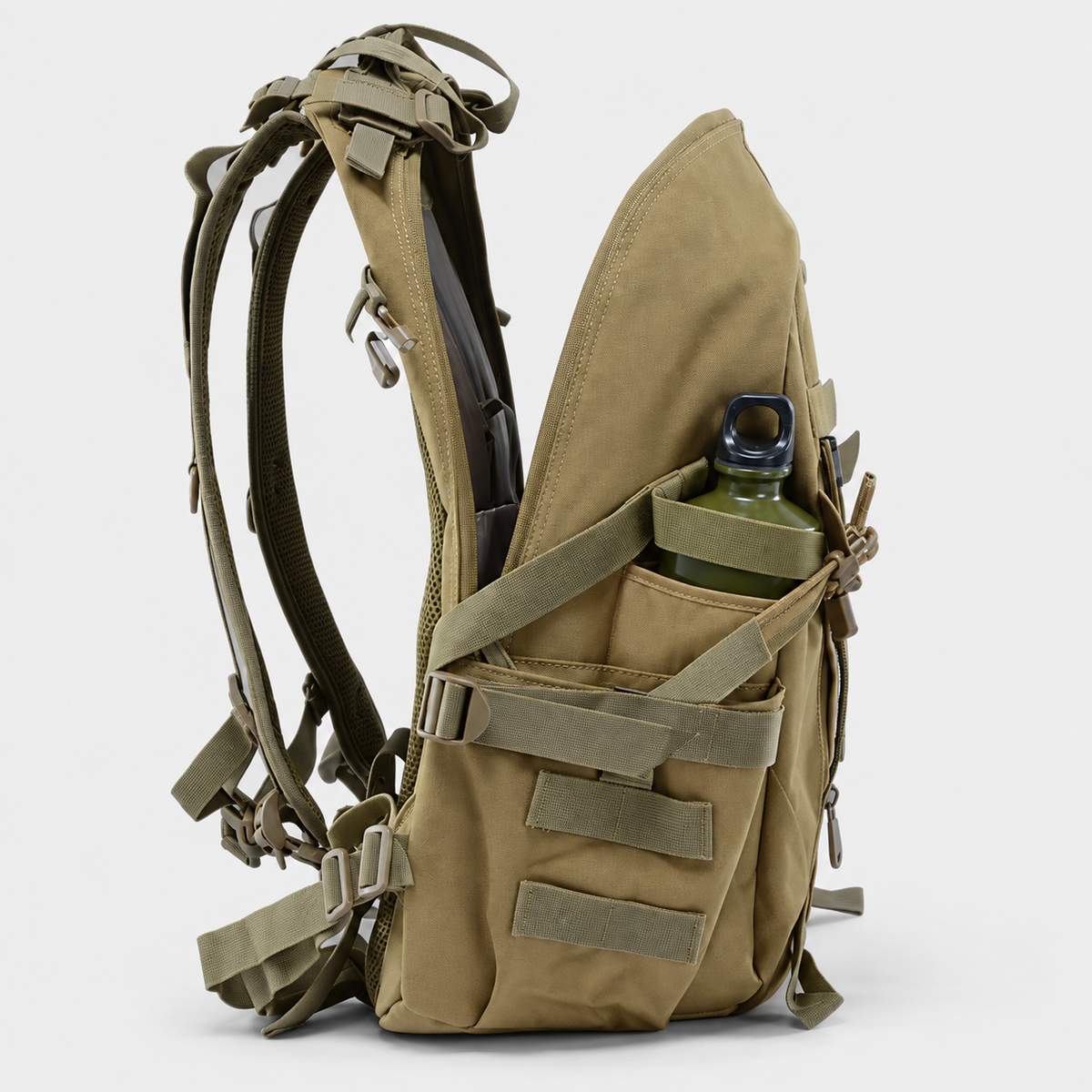 Rucsac tactic reflectorizant pentru exterior - Rucsac MOLLE impermeabil pentru drumeții și camping