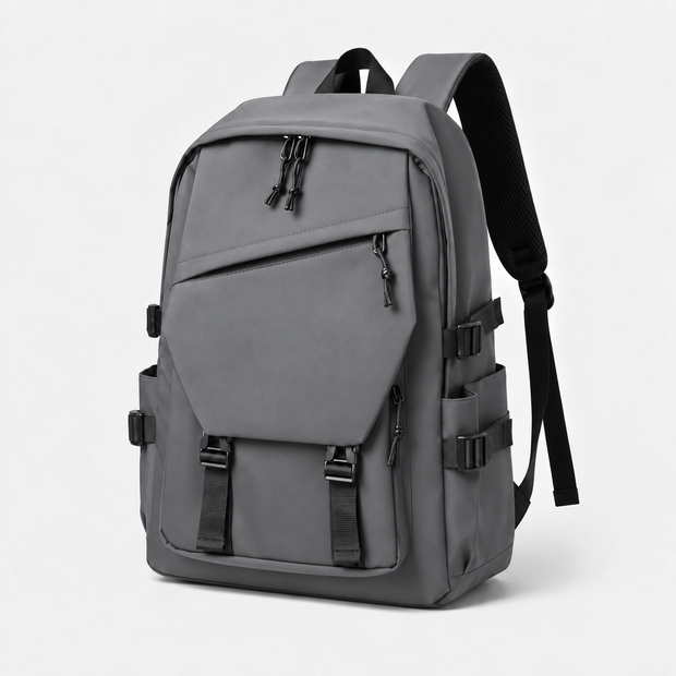 Large Capacity 15.6" Laptop Backpack with USB Charging Port & Anti-Theft Hidden Pockets