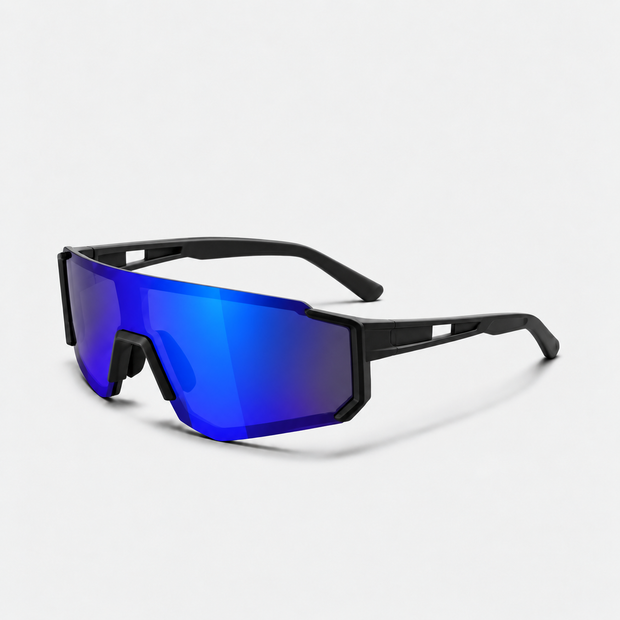 Unisex Cycling & Hiking Sports Sunglasses – Lightweight Windproof Shield Eye Protector Shades