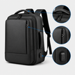Rucsac de voiaj cu compresie prin vacuum, extensibil, de 40L, cu compartiment pentru laptop
