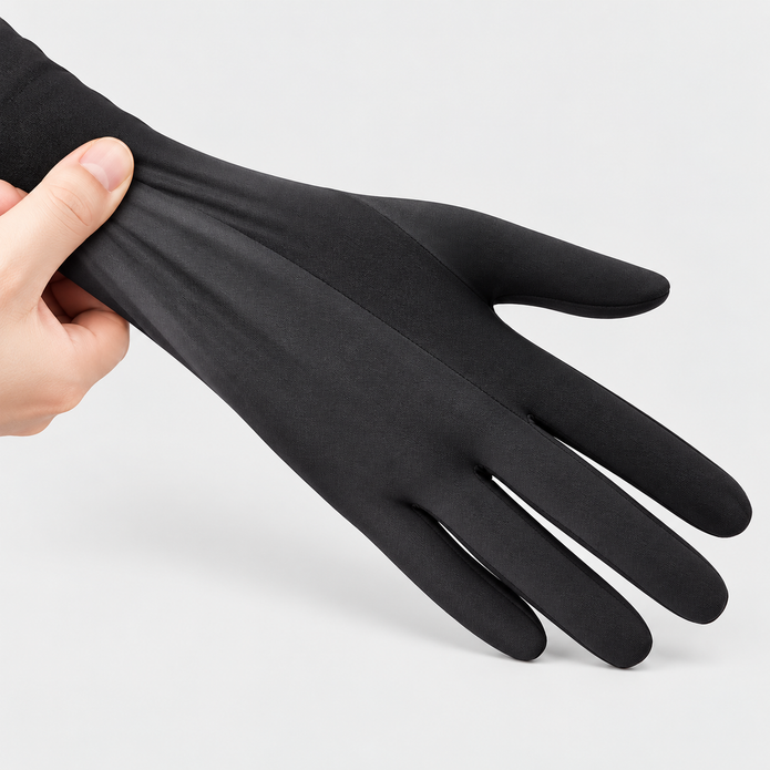 Lightweight Thermal Winter Sports Gloves – Windproof Touchscreen Running Gloves with Anti-Slip Silicone Grip