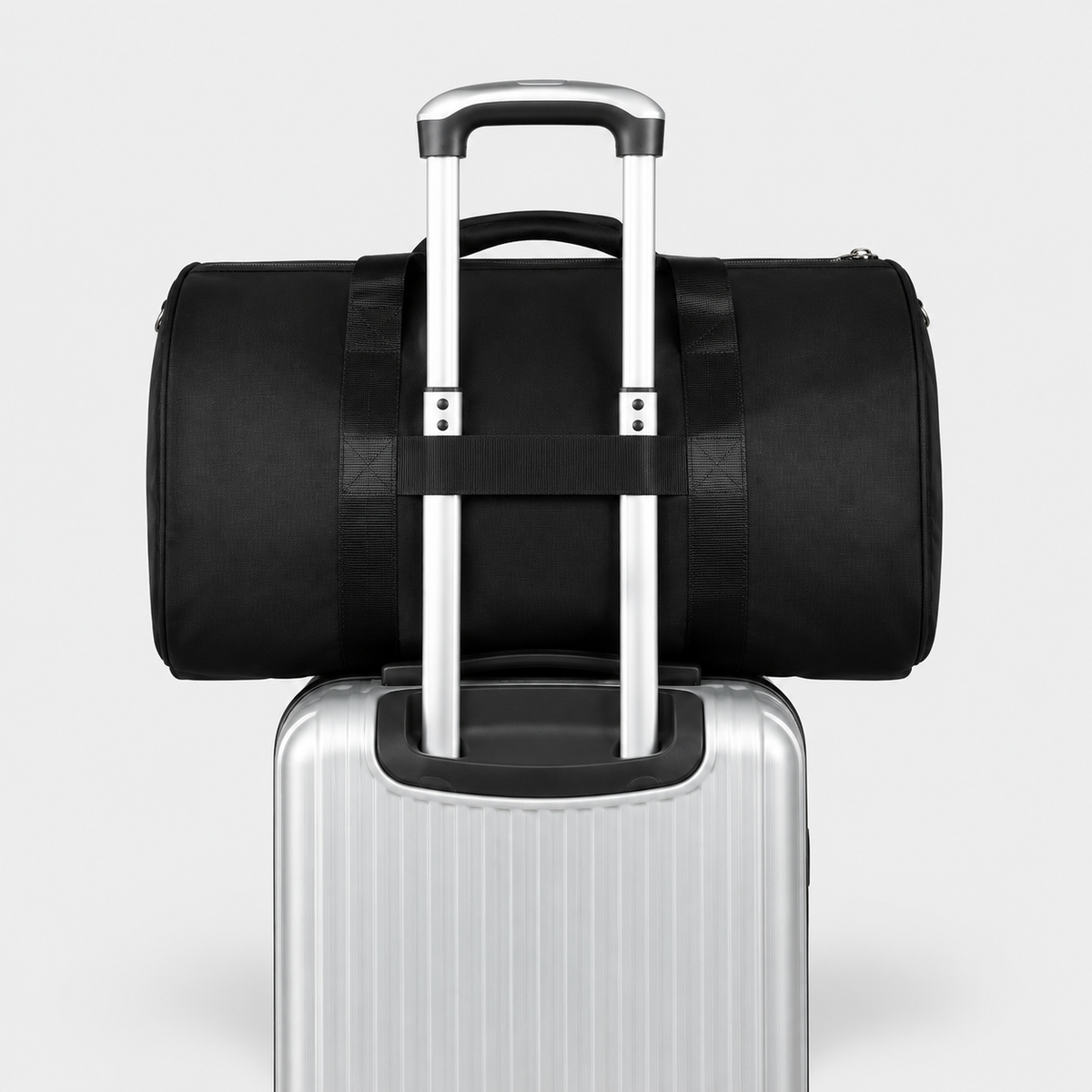 Geantă de voiaj pliabilă 4-în-1 pentru haine - Rucsac convertibil, Geantă de voiaj (Duffel) și Geantă pentru costum tip Carry-On