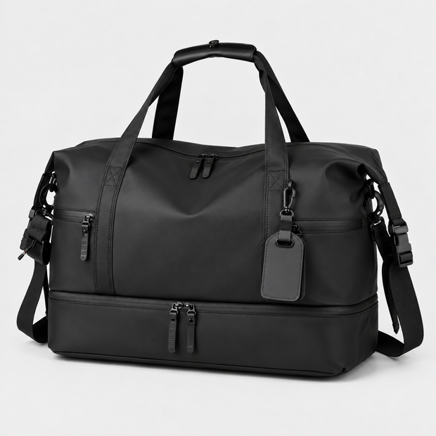 Rucsac de voiaj cu compresie prin vacuum, extensibil, de 40L, cu compartiment pentru laptop