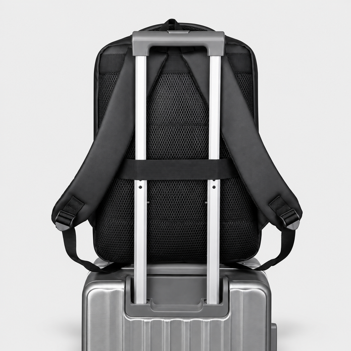 Rucsac de voiaj cu compresie prin vacuum, extensibil, de 40L, cu compartiment pentru laptop