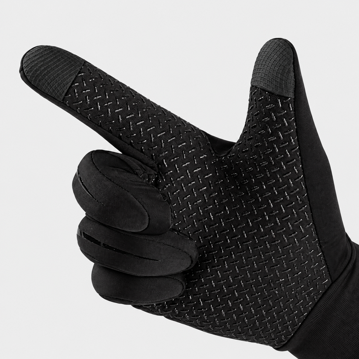 Men’s Winter Outdoor Thermal Gloves – Windproof Water-Repellent Touchscreen Non-slip Gloves