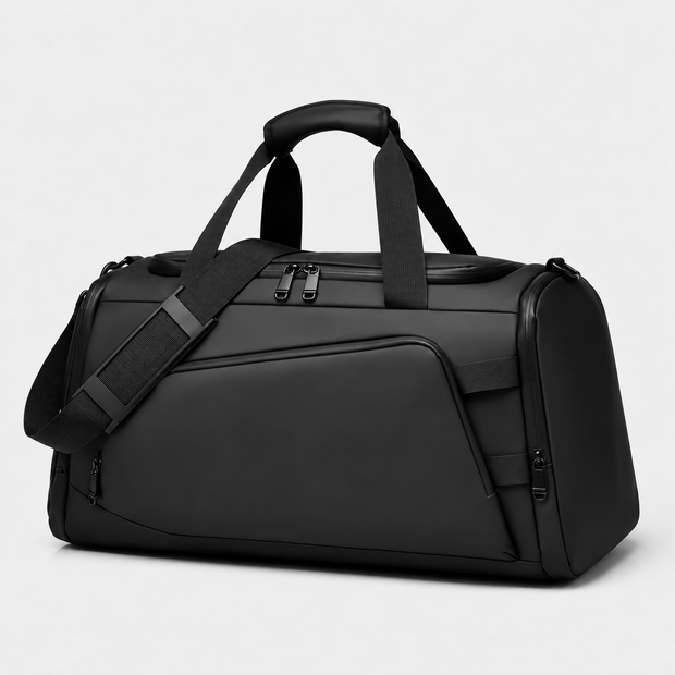 Rucsac de voiaj cu compresie prin vacuum, extensibil, de 40L, cu compartiment pentru laptop