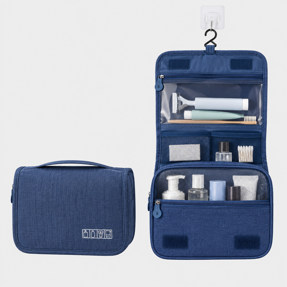 Rucsac de voiaj cu compresie prin vacuum, extensibil, de 40L, cu compartiment pentru laptop