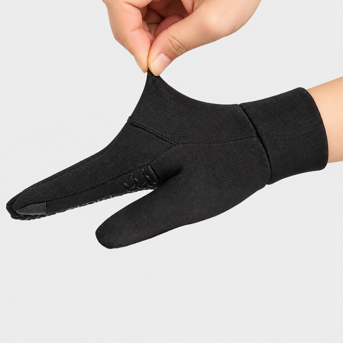Water-Repellent Thermal Winter Gloves – Non-Slip Touchscreen Outdoor Sports Gloves