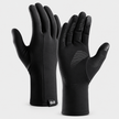 Lightweight Thermal Winter Sports Gloves – Windproof Touchscreen Running Gloves with Anti-Slip Silicone Grip