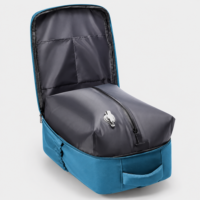 Rucsac de voiaj cu compresie prin vacuum, extensibil, de 40L, cu compartiment pentru laptop