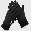 Cold-Weather Thermal Sports Gloves – Non-Slip Touchscreen Gloves with Ribbed Wrist Guard