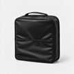 Borsa da viaggio portatile per articoli da toilette con fascia per il manico del bagaglio e scomparti multipli