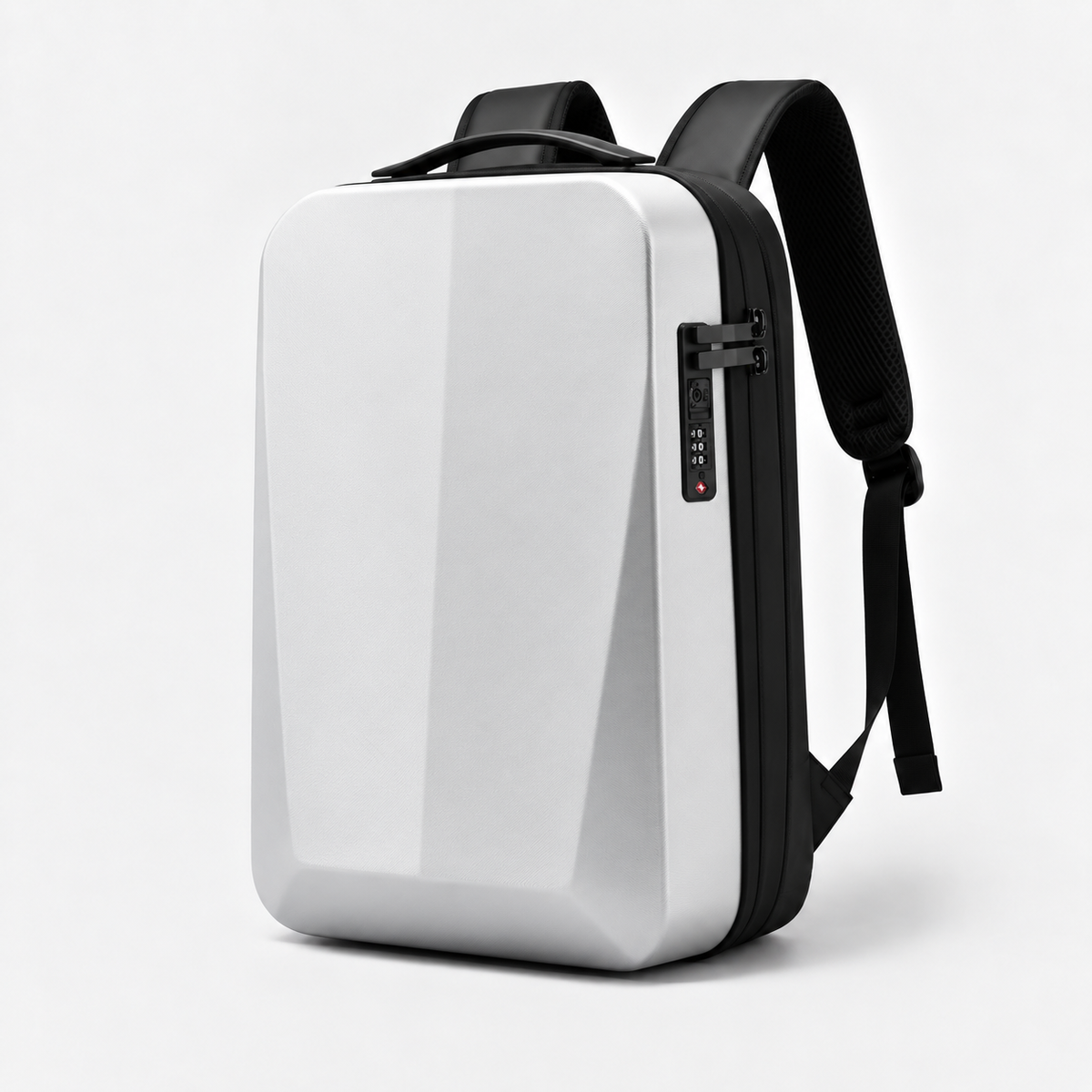 Hard Shell Anti-Theft Expandable Laptop Backpack 17 Inch Waterproof Commuter Bag