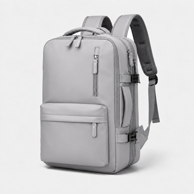 Expandable Cabin Travel Backpack - Water-Resistant Airplane Carry-On Bag
