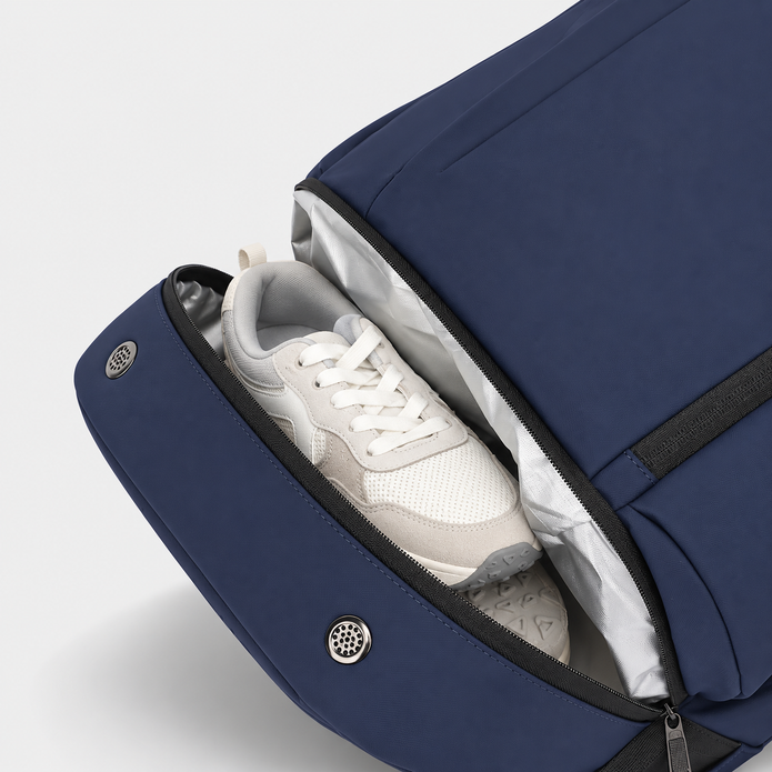 45L Large Capacity Travel Backpack with Shoe Compartment & USB Port