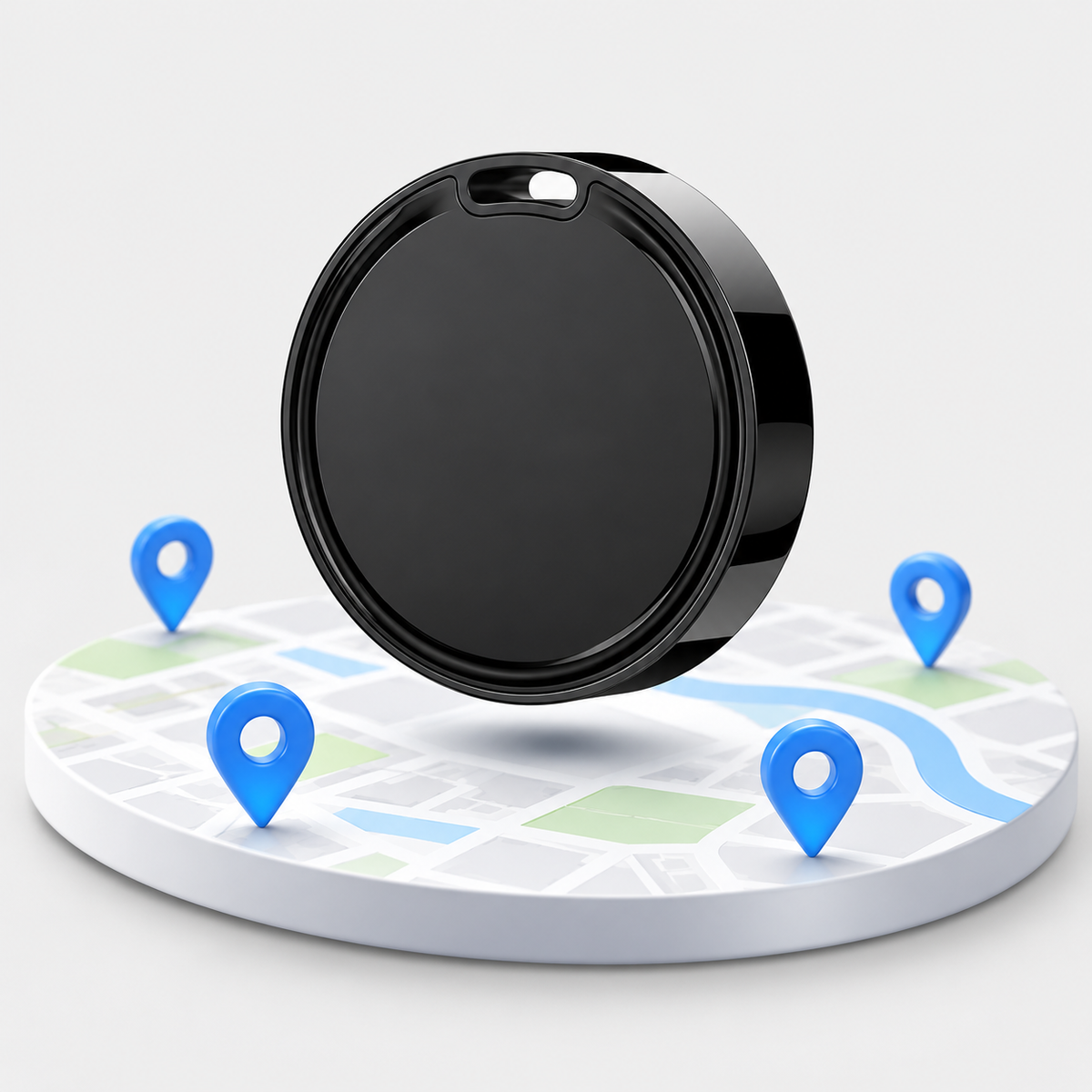 Android Smart Tag GPS Tracker – Works with Android Find Hub & Google Location for Keys, Luggage & Pets