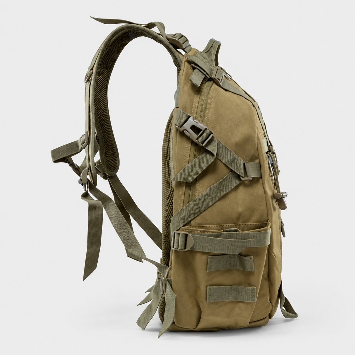 Rucsac tactic reflectorizant pentru exterior - Rucsac MOLLE impermeabil pentru drumeții și camping