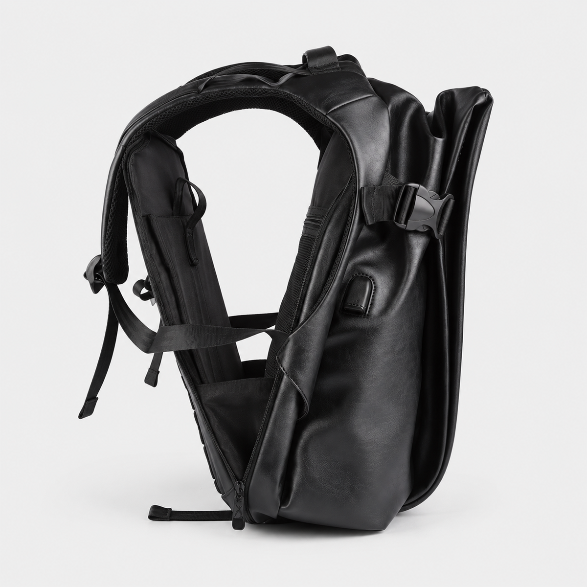 15.6 Inch Anti-Theft Waterproof Travel Backpack with USB Charging Port