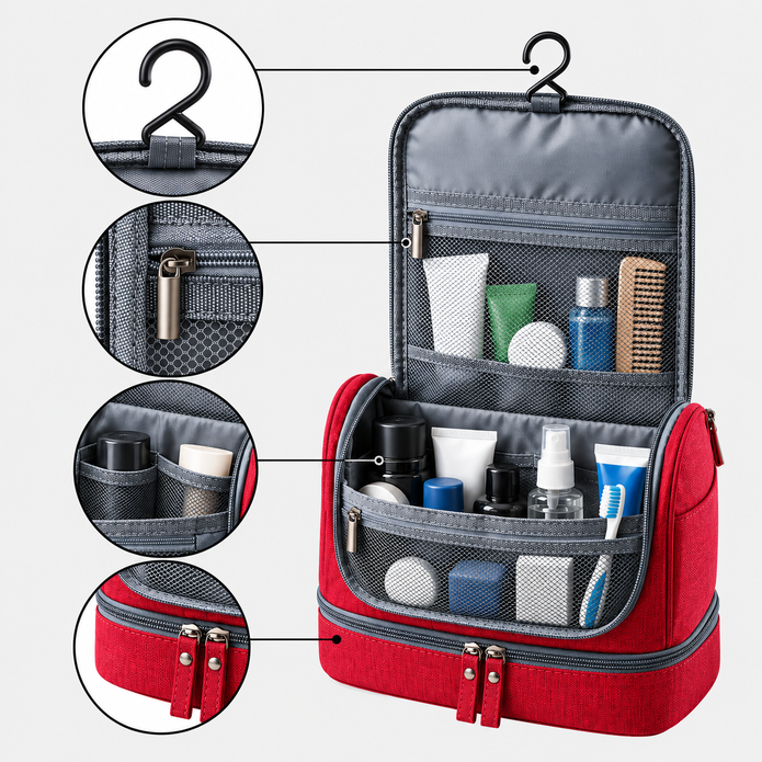 Rucsac de voiaj cu compresie prin vacuum, extensibil, de 40L, cu compartiment pentru laptop