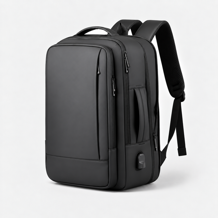 Rucsac de voiaj cu compresie prin vacuum, extensibil, de 40L, cu compartiment pentru laptop