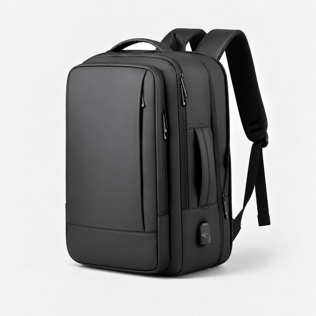 17 Inch Laptop Backpack Waterproof Business Travel Bag with Side & Top Carry Handles