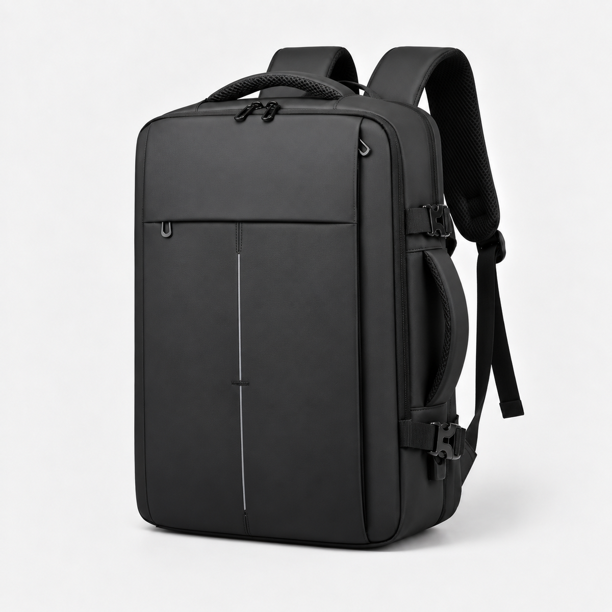 Rucsac de voiaj cu compresie prin vacuum, extensibil, de 40L, cu compartiment pentru laptop